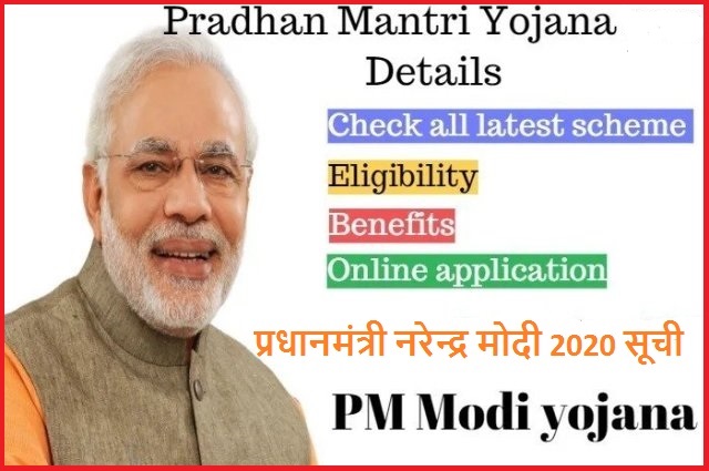 PM Modi Yojana 2022: प्रधानमंत्री नरेन्द्र मोदी योजना | सरकारी योजना सूची