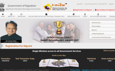 ई मित्र राजस्थान: रजिस्ट्रेशन लॉगइन | emitra.rajasthan.gov.in ऑनलाइन पंजीकरण