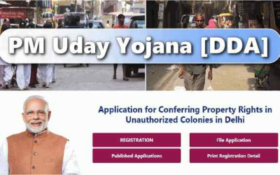 DDA PM Uday Yojana 2022: Online Registration & Application Status, List
