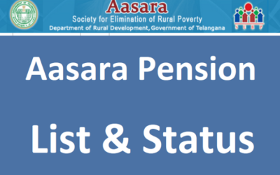 Aasara Pension List 2022: New Beneficiary List, Search Pensioner Details