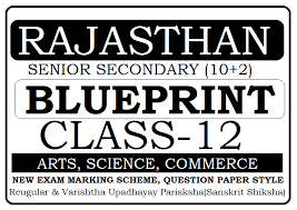 RBSE 12th Blueprint 2022-23 Pdf Download राजस्थान बोर्ड बल्यूप्रिंट कक्षा 12वीं कक्षा 12 नील पत्रक 2022-23 RBSE BLUEPRONT 2022-23 Exam Pattern  rajasthan board 12th blueprint 2022