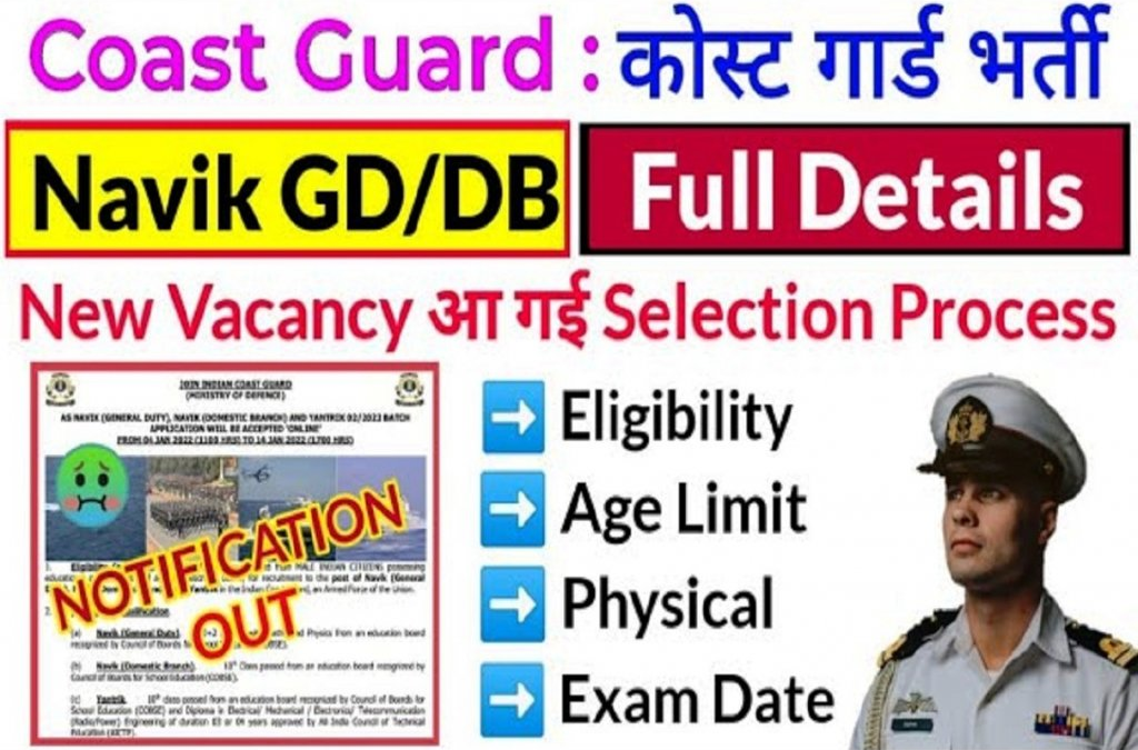 Join Indian Coast Guard Navik GD And DB Recruitment 2023