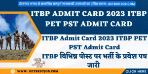 ITBP Admit Card 2023 ITBP PET PST Admit Card Indo Tibetan Border Police (ITBP) Force 50 Post Constable (Animals Transport), Indo Tibetan Border Police (ITBP) Force 113 Post Constable (Pioneer), Indo Tibetan Border Police (ITBP) Force 11 Assistant Commandant Transport, Indo Tibetan Border Police (ITBP) Force 293 Head Constable (Tele Communication), Indo Tibetan Border Police (ITBP) Force 186 Constable (Motor Mechanic), Indo Tibetan Border Police (ITBP) Force 40 Head Constable (Dresser Veterinary), Indo Tibetan Border Police (ITBP) Force 34 ASI Pharmacist, Indo Tibetan Border Police (ITBP) Force,