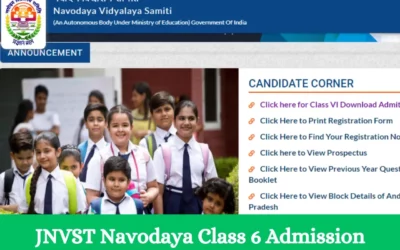 Navodaya Vidyalaya Class 6th Admission Form 2023 जवाहर नवोदय विद्यालय कक्षा 6 में प्रवेश के लिए अंतिम तिथि बढ़ी, जल्दी से करें आवेदन