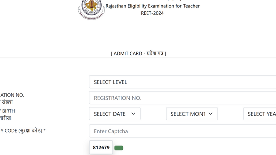 REET Admit Card 2024 Live: Hall tickets for Rajasthan Eligibility Examination for Teachers released, direct link here