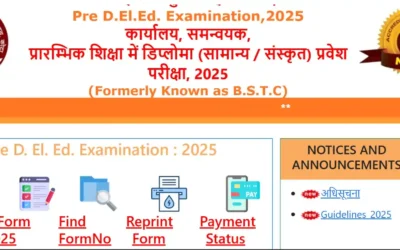 Rajasthan BSTC 2025 Exam Date All Information