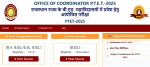 Rajasthan PTET 2025 Exam Date All Information